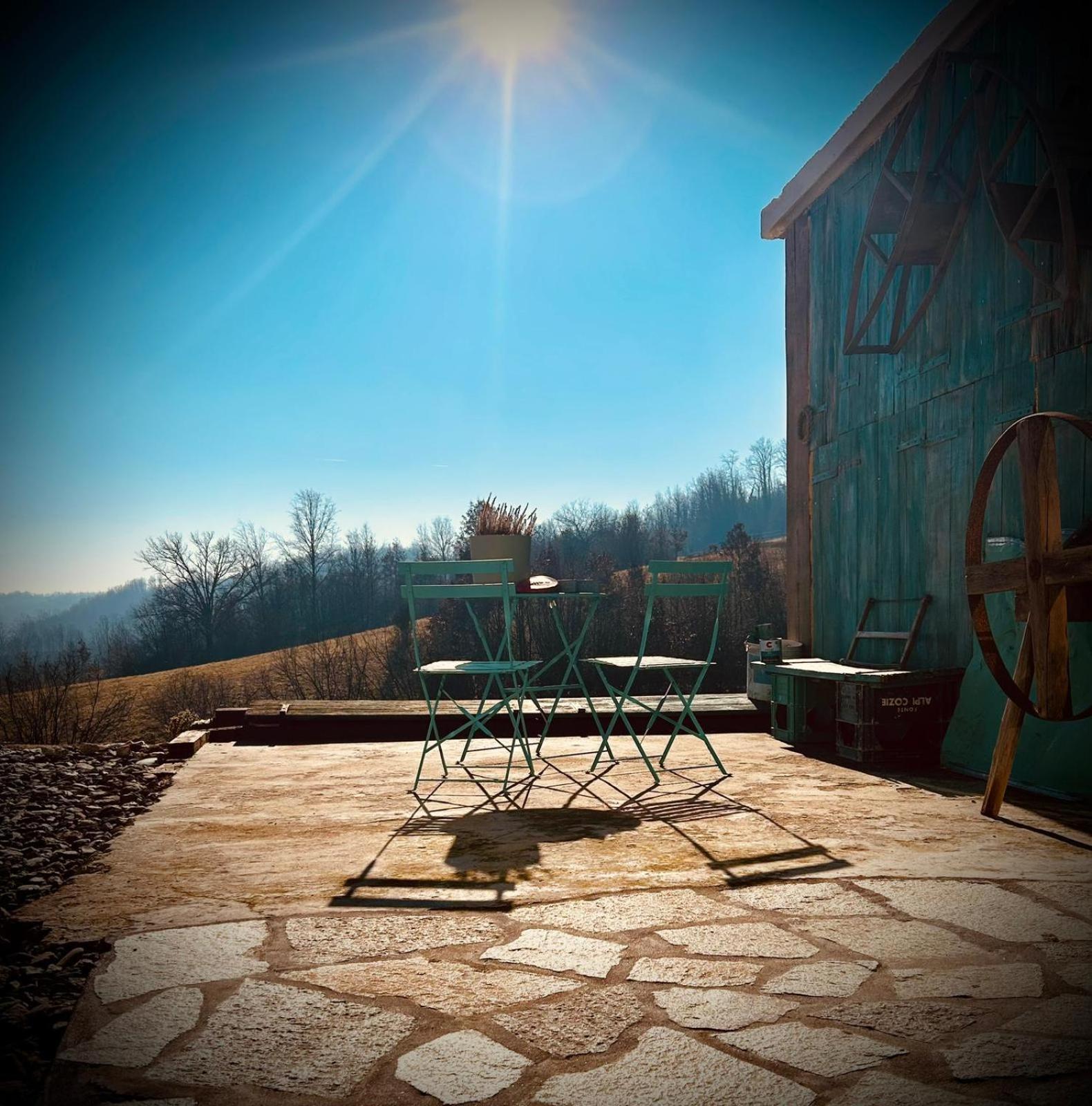 Suites Con Vista Panoramica E Home Restaurant - Pet Friendly Nel Monferrato Cortandone Exterior photo
